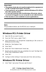 Preview for 137 page of Oki CX2731MFP Advance User Manual