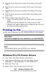 Preview for 141 page of Oki CX2731MFP Advance User Manual