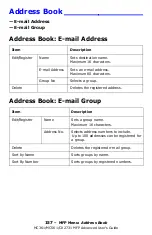 Preview for 157 page of Oki CX2731MFP Advance User Manual