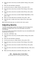 Preview for 216 page of Oki CX2731MFP Advance User Manual