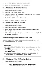 Preview for 225 page of Oki CX2731MFP Advance User Manual