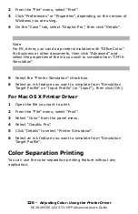 Preview for 226 page of Oki CX2731MFP Advance User Manual