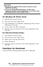 Preview for 227 page of Oki CX2731MFP Advance User Manual