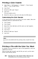 Preview for 240 page of Oki CX2731MFP Advance User Manual