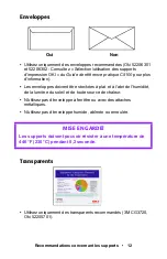 Preview for 12 page of Oki ES1624n MFP Manual De L'Utilisateur