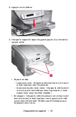 Preview for 23 page of Oki ES1624n MFP Manual De L'Utilisateur