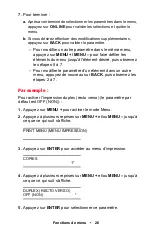 Preview for 26 page of Oki ES1624n MFP Manual De L'Utilisateur