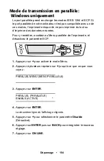 Preview for 154 page of Oki ES1624n MFP Manual De L'Utilisateur