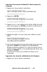 Preview for 201 page of Oki ES1624n MFP Manual De L'Utilisateur