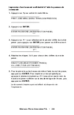 Preview for 230 page of Oki ES1624n MFP Manual De L'Utilisateur