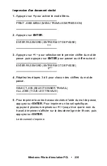 Preview for 235 page of Oki ES1624n MFP Manual De L'Utilisateur