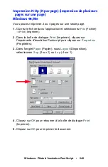 Preview for 240 page of Oki ES1624n MFP Manual De L'Utilisateur