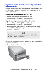 Preview for 241 page of Oki ES1624n MFP Manual De L'Utilisateur