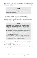 Preview for 247 page of Oki ES1624n MFP Manual De L'Utilisateur