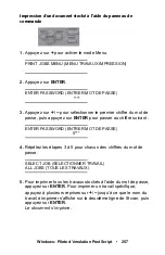 Preview for 257 page of Oki ES1624n MFP Manual De L'Utilisateur