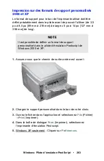 Preview for 263 page of Oki ES1624n MFP Manual De L'Utilisateur