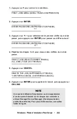 Preview for 282 page of Oki ES1624n MFP Manual De L'Utilisateur