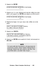 Preview for 299 page of Oki ES1624n MFP Manual De L'Utilisateur