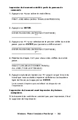 Preview for 302 page of Oki ES1624n MFP Manual De L'Utilisateur