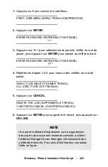 Preview for 303 page of Oki ES1624n MFP Manual De L'Utilisateur