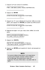 Preview for 307 page of Oki ES1624n MFP Manual De L'Utilisateur