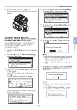 Preview for 113 page of Oki ES5462dw MFP Startup Manual