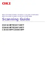 Oki ES9160 MFP/ES9170 MFPES9460 MFP Scanning Manual preview