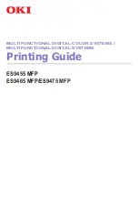 Preview for 1 page of Oki ES9455 Printing Manual