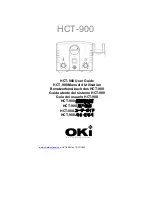 Oki HCT-900 User Manual preview