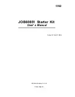 Oki JOB60851 User Manual предпросмотр