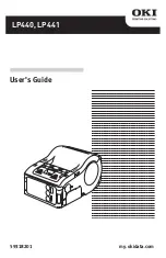 Oki LP441s User Manual preview
