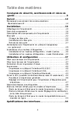 Preview for 3 page of Oki LP441w Guide Utilisateur