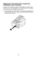 Предварительный просмотр 47 страницы Oki LP441w Guide Utilisateur