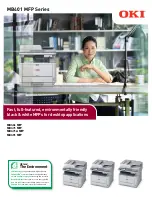 Preview for 1 page of Oki MB461 MFP Brochure & Specs