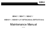 Oki MB461MFP Maintenance Manual предпросмотр