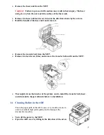 Preview for 7 page of Oki MC361 Service & Troubleshooting Manual