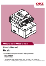 Oki MC361dn User Manual preview