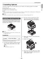 Предварительный просмотр 21 страницы Oki MC361dn User Manual