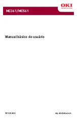 Preview for 1 page of Oki MC361MFP Manual Básico Do Usuário