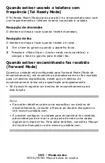 Preview for 102 page of Oki MC361MFP Manual Básico Do Usuário