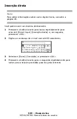 Preview for 120 page of Oki MC361MFP Manual Básico Do Usuário