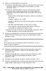 Preview for 152 page of Oki MC361MFP Manual Básico Do Usuário