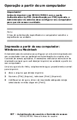 Preview for 157 page of Oki MC361MFP Manual Básico Do Usuário