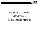 Oki MC362w Maintenance Manual preview