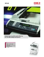 Preview for 1 page of Oki MC560n Brochure