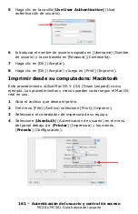 Preview for 161 page of Oki MC561MFP Guía Básica Del Usuario