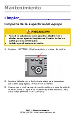 Preview for 260 page of Oki MC561MFP Guía Básica Del Usuario