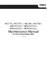 Preview for 1 page of Oki MC770 series Maintenance Manual