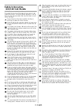 Preview for 3 page of Oki MC780fx Safety & Warranty Manual