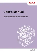 Preview for 1 page of Oki MC853 User Manual